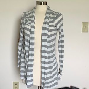 Striped cardigan